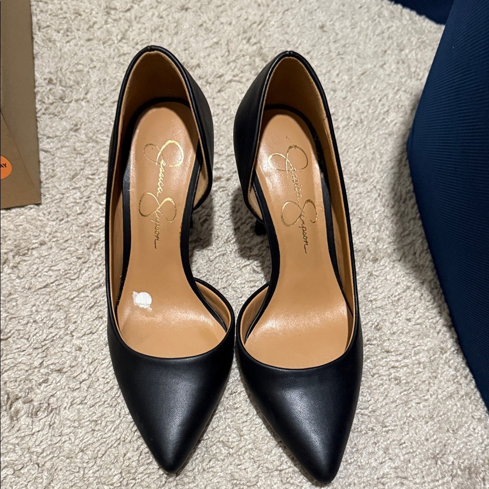 Jessica Simpson Elegant Black Heels